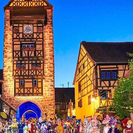 Charme,détente et vue imprenable en centre ville Riquewihr Exterior foto